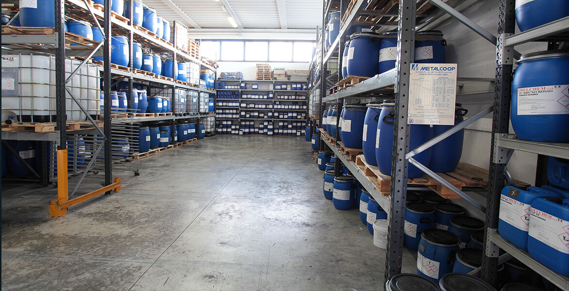 Chemical products warehouse